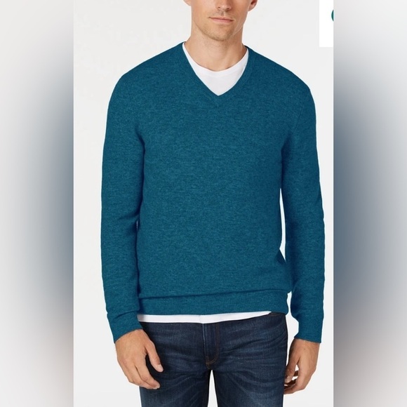 Club Room Other - Club Room Luxury Men's V-Neck Cashmere Sweater 100% Cashmere